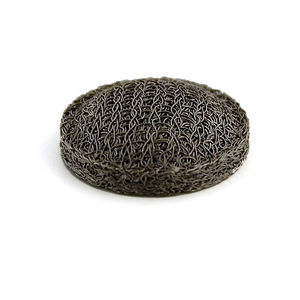 materia filtrante de acero inoxidable
