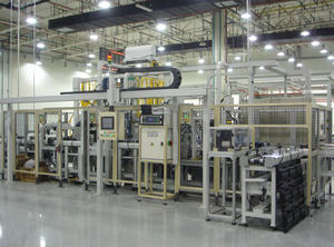 máquina de ensayo automática