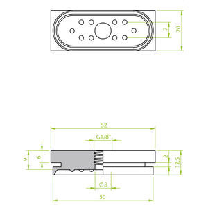 ventosa rectangular