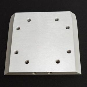 placa de apoyo de aluminio 1