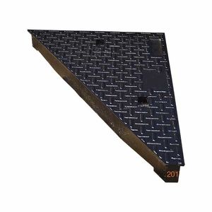 tapa de registro triangular