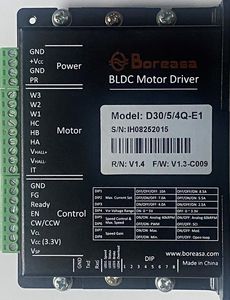 control de motor con controlador integrado