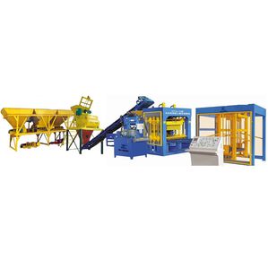 máquina para fabricación de bloques de hormigón