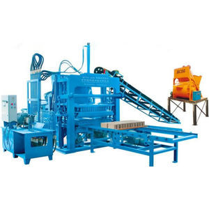 máquina para fabricación de bloques de hormigón