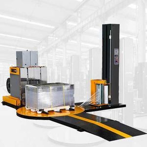envolvedora con plataforma giratoria