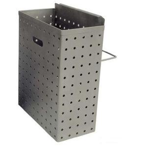 cubo de basura de acero inoxidable