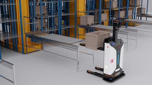Robot móvil autónomo (AMR) de transporte 1