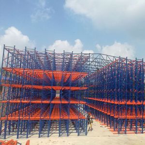 sistema de estanterías para depósito de almacenamiento 1