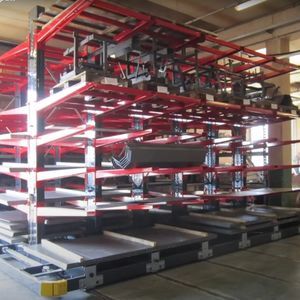 sistema de estanterías para depósito de almacenamiento 1