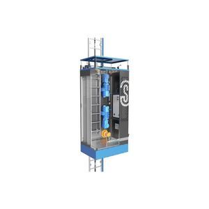 plataforma sobre mástil de cremallera 1
