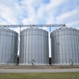 silo con fondo plano