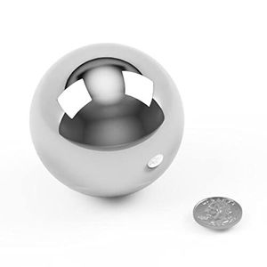 bola de acero inoxidable pulido
