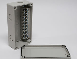caja de terminales de pared