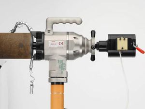 máquina tronzadora y chaflanadora portátil 1