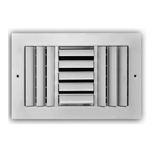 difusor de aire de sección rectangular