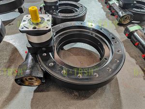 sistema de arrastre giratorio de tornillo sin fin