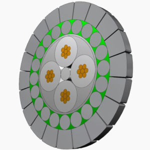 cable eléctrico de alimentación
