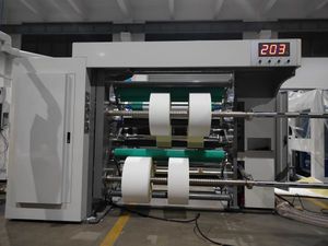 cortadora rebobinadora para papel térmico