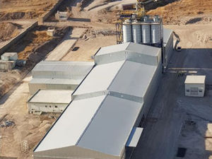 planta de producción para el sector de la construcción