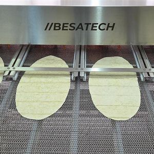 máquina tendedora de tela automática