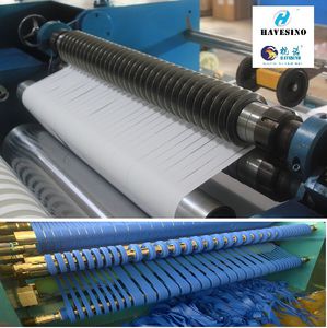 máquina de hender de tejido
