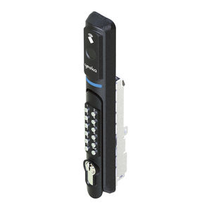 cerradura con tirador abatible
