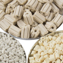materia filtrante de tela tejida / de gas