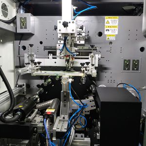 máquina de serigrafia servoaccionada