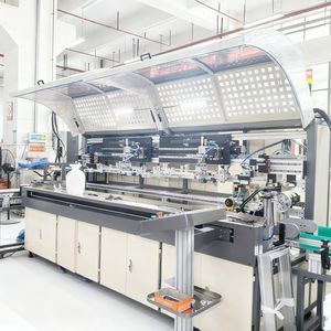 máquina de serigrafia multicolor