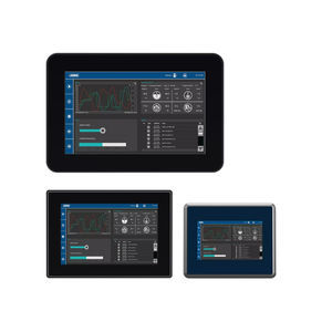 panel de control web con pantalla táctil multipuntos