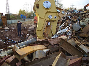 cizalla de demolición hidráulica