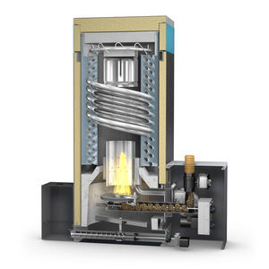 caldera de agua caliente