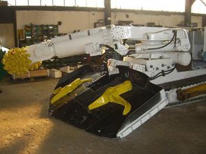 máquina rozadora de ataque puntual