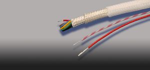 funda de protección / tubular / para cables eléctricos / de PTFE