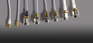 ensamblaje de cables microondas / para alimentación eléctrica de avión a tierra / flexible