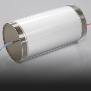 condensador eléctrico de película / cilíndrico / de alta tensión