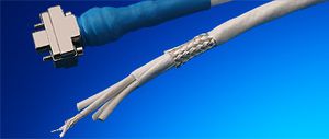 cable óptico de datos / blindado / multiconductores / de alta velocidad