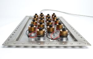 transductor de ultrasonidos de placa / piezoeléctrico / para cuba de limpieza
