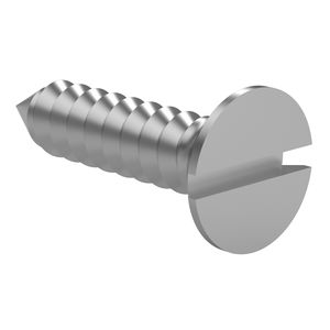 tornillo de cabeza avellanada / ranurado
