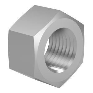 tuerca hexagonal / de acero / roscada