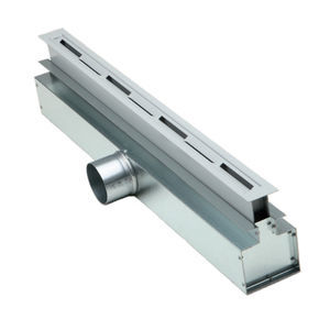 difusor de aire de sección rectangular
