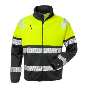 chaqueta de trabajo / de alta visibilidad / de poliéster / con cremallera