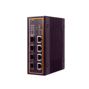 conmutador Ethernet administrable / 8 puertos / gigabit / en riel DIN