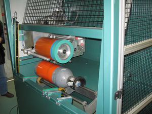máquina de marcado para bombonas 1