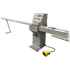 máquina de corte para aluminio / de hoja rotativa / de hojas / de perfiles