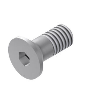 tornillo de cabeza avellanada / con hueco hexagonal / de acero galvanizado