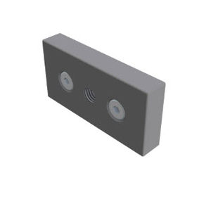 placa de apoyo de aluminio 1