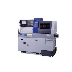 torno tipo suizo CNC