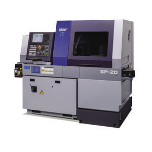 torno tipo suizo CNC