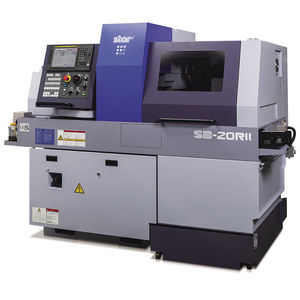 torno tipo suizo CNC